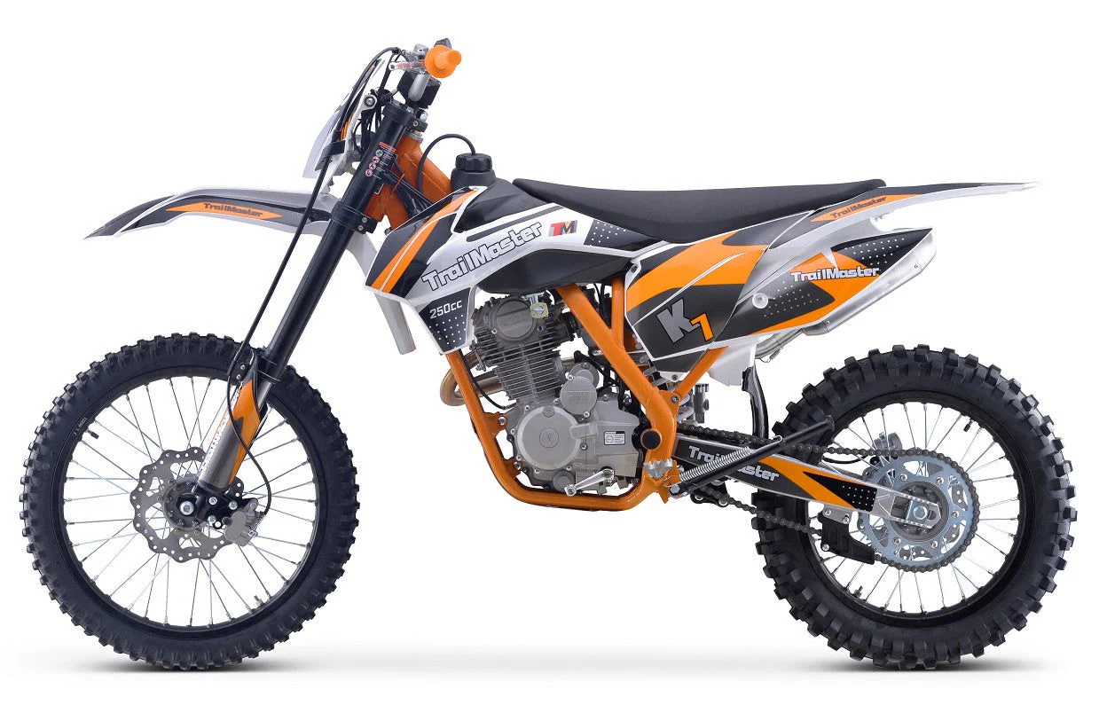 TrailMaster TM33 250 Dirt Bike, 5-Speed Manual, Dual Disc Brakes (21/18) - Image 21