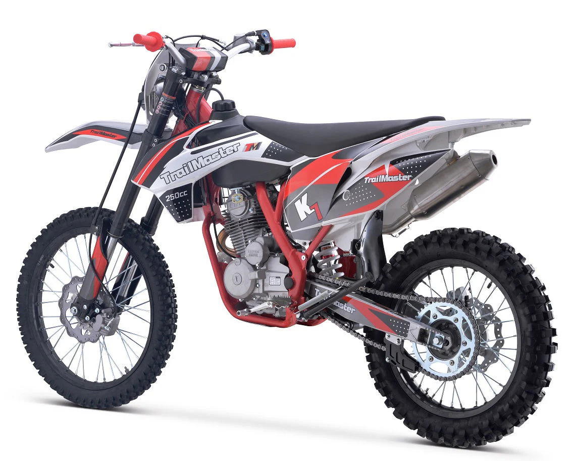 TrailMaster TM33 250 Dirt Bike, 5-Speed Manual, Dual Disc Brakes (21/18) - Image 7