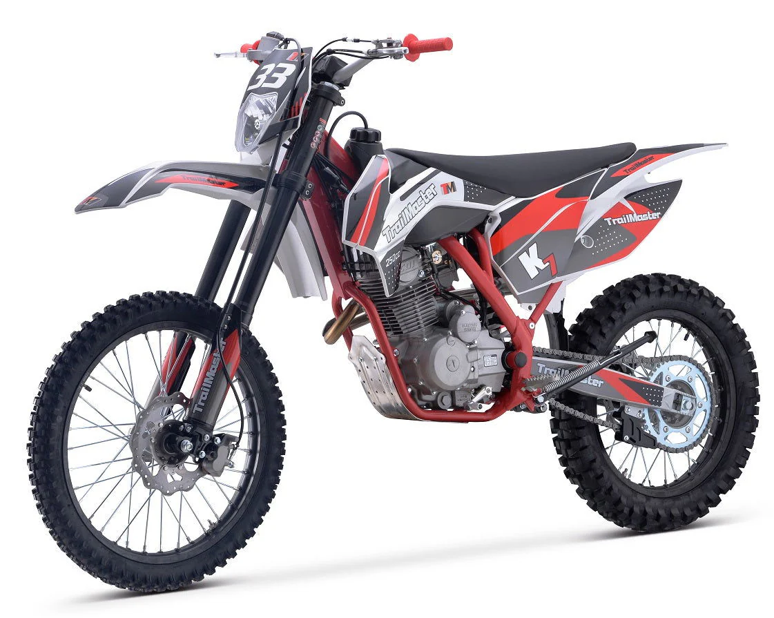 TrailMaster TM33 250 Dirt Bike, 5-Speed Manual, Dual Disc Brakes (21/18) - Image 9
