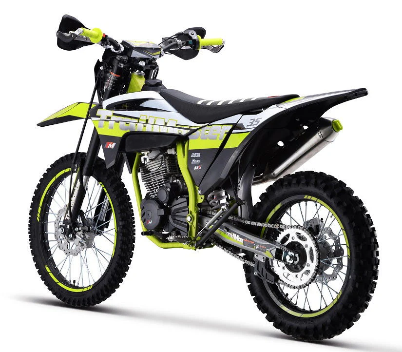 TrailMaster TM35 250cc Dirt Bike, 5-Speed Manual, Dual Disc Brakes, (21/18) Wheels - Image 16