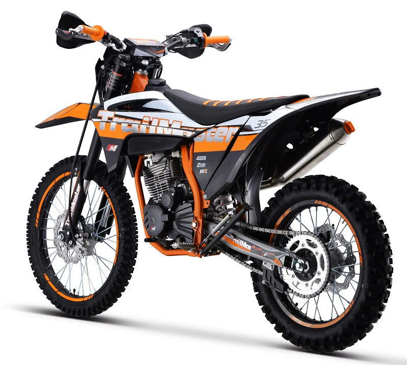 TrailMaster TM35 250cc Dirt Bike, 5-Speed Manual, Dual Disc Brakes, (21/18) Wheels - Image 17