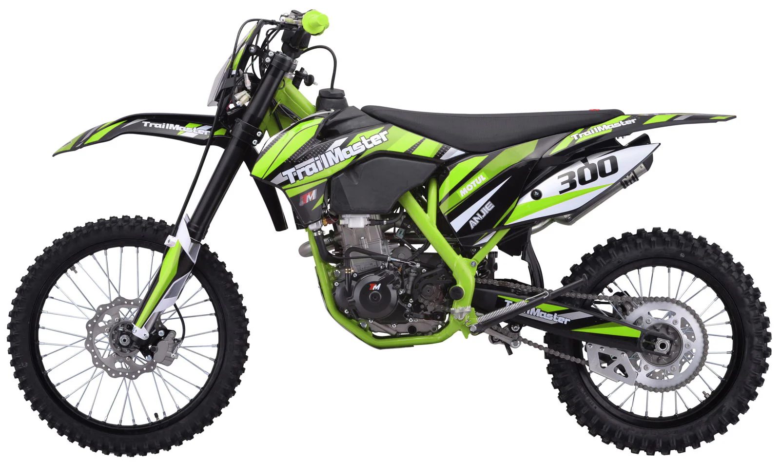 TrailMaster TM38E 300 EFI Dirtbike 31hp, 6-Speed Manual, Liquid Cooled - Image 4