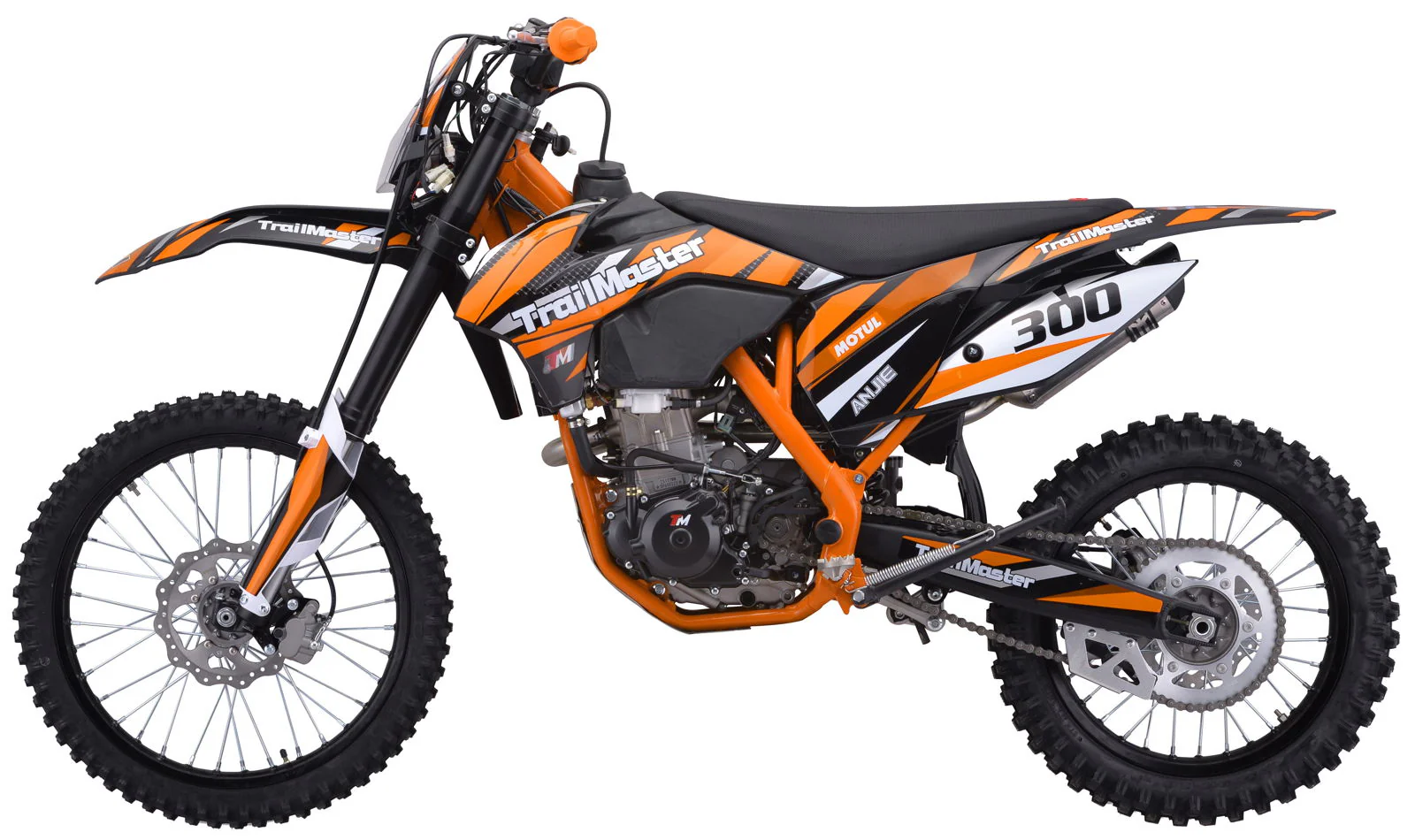 TrailMaster TM38E 300 EFI Dirtbike 31hp, 6-Speed Manual, Liquid Cooled - Image 7