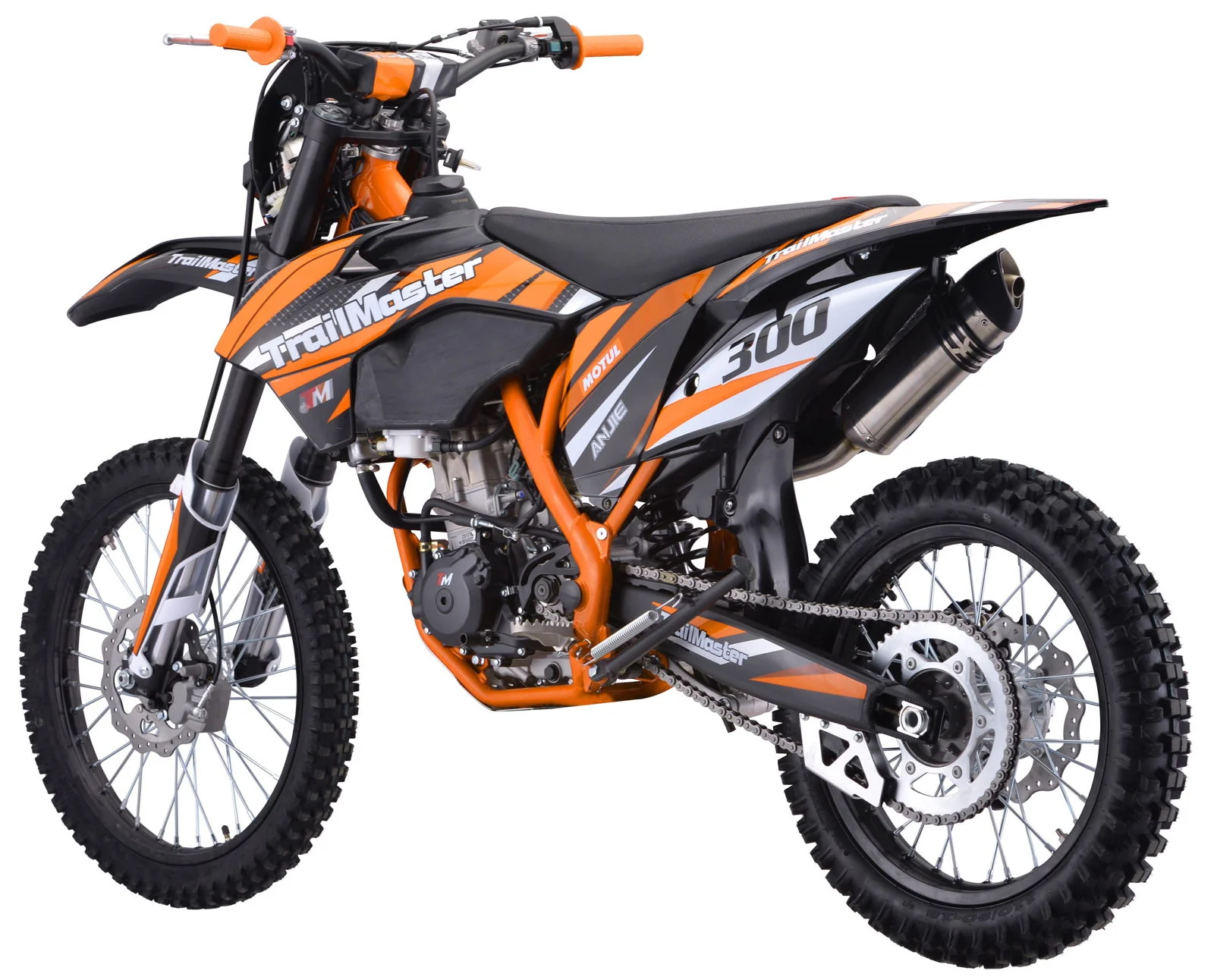 TrailMaster TM38E 300 EFI Dirtbike 31hp, 6-Speed Manual, Liquid Cooled - Image 8