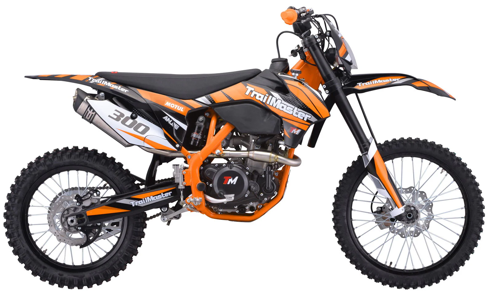 TrailMaster TM38E 300 EFI Dirtbike 31hp, 6-Speed Manual, Liquid Cooled - Image 9