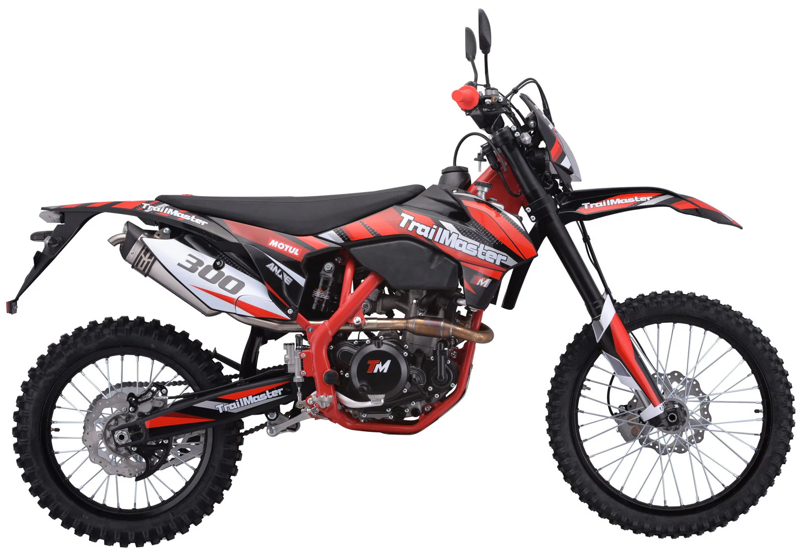TrailMaster TM38EX 300 Dirtbike 31hp, 6-Speed Manual, Liquid Cooled, Fuel Injected - Image 4