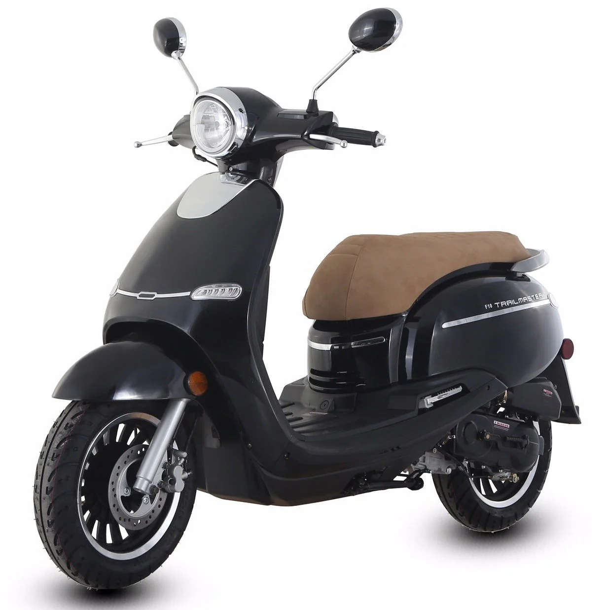 TrailMaster Turino 50cc Street Scooter, 12" Wheels, Ships Fully Assembled - Image 3