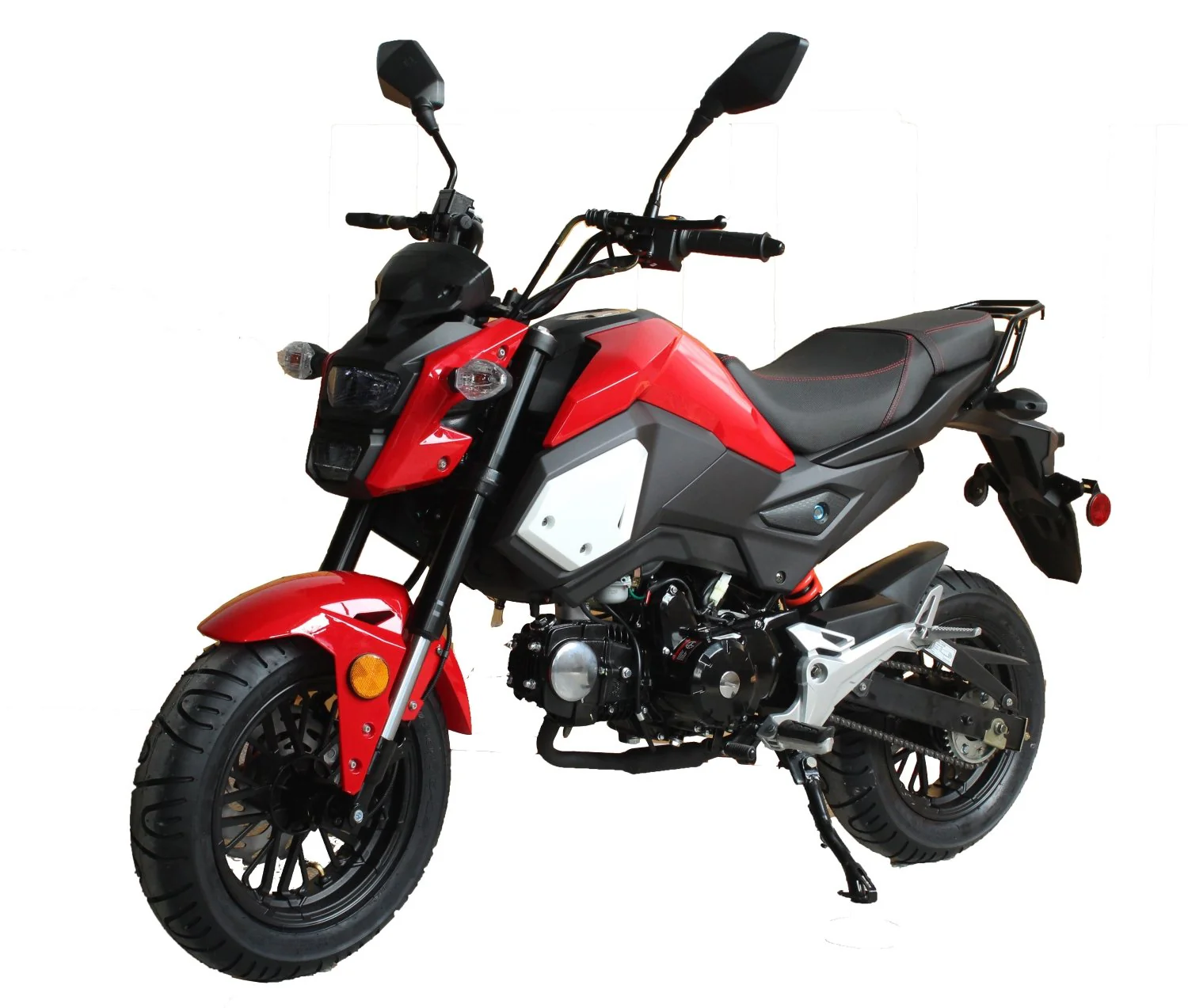 Vader 125cc Motorcycle, 4-Speed Manual, Hydraulic Disc Brakes, 12-inch Wheels - Image 4