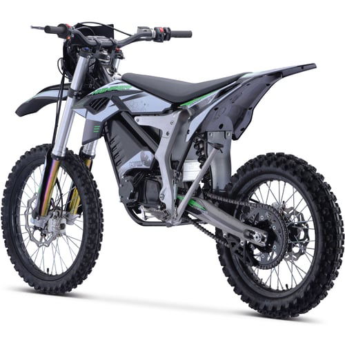 Venom Electric Dirt Bike, 4-Speed Manual, 72v 12000w, 21/18 inch Wheels - Image 4
