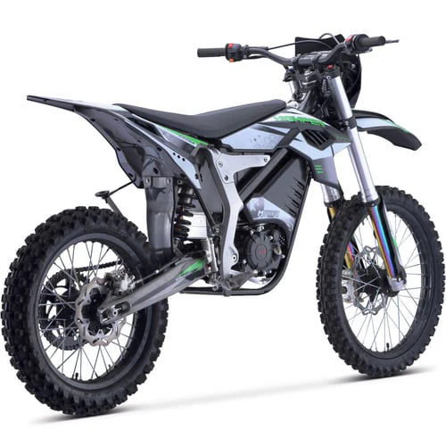 Venom Electric Dirt Bike, 4-Speed Manual, 72v 12000w, 21/18 inch Wheels - Image 5