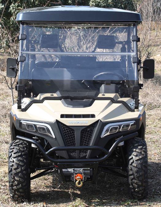 Victory 450 Gas Golf Cart, Electronic Fuel Injection, 4WD, Automatic with Reverse, Deluxe Alloy Wheels, Front Winch, Windshield - Image 8