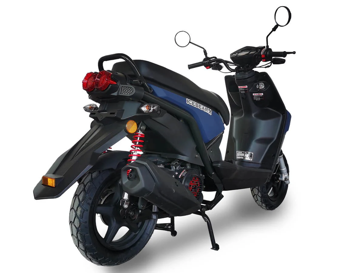 Vision 150cc Street Scooter, Automatic, Front Disc Brake, 12 inch Aluminum Wheel - Image 8