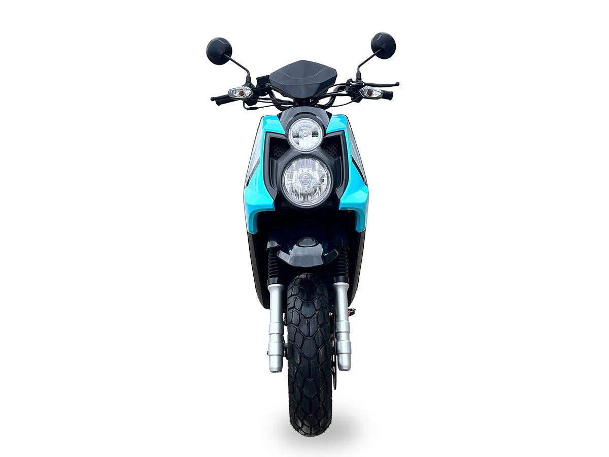 Vision 50cc Street Scooter, Automatic Shifting, Front Disc/Rear Drum Brakes, 12 inch Aluminum Wheels - Image 15