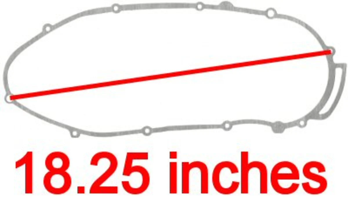 VOG 260 Left CVT Cover Gasket - Image 2