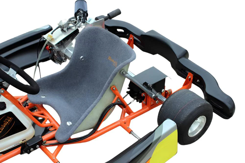VS1 Adult Racing Go Kart, 196cc Clone Engine, Chrome Moly Steel Frame - Image 4