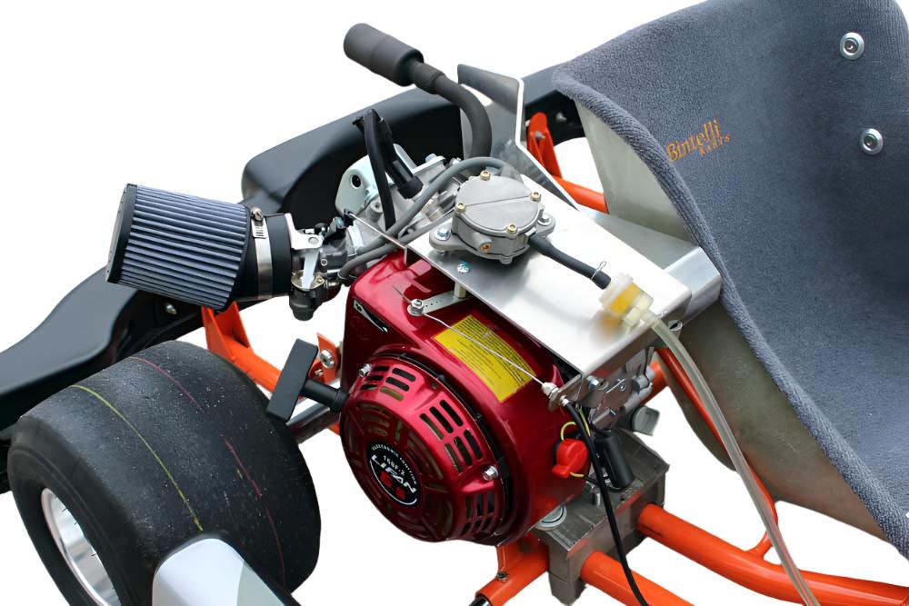 VS1 Adult Racing Go Kart, 196cc Clone Engine, Chrome Moly Steel Frame - Image 5