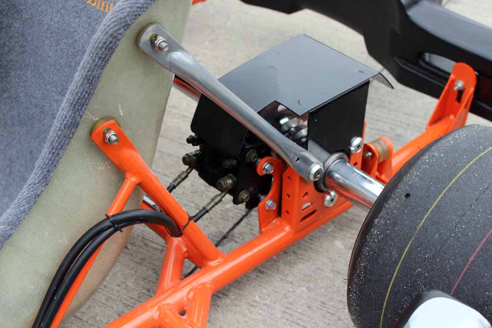 VS1 Adult Racing Go Kart, 196cc Clone Engine, Chrome Moly Steel Frame - Image 8