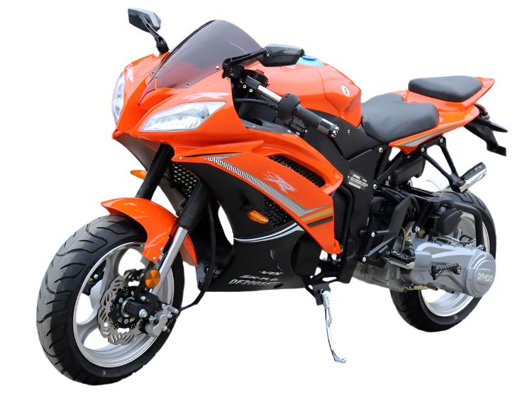 Wasp 200 Sport Motorcycle, Automatic Shifting, Hydraulic Disc Brakes, 13-inch Alloy Wheels - Image 5