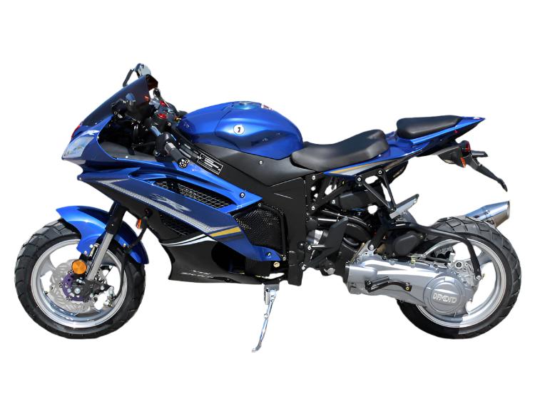 Wasp 200 Sport Motorcycle, Automatic Shifting, Hydraulic Disc Brakes, 13-inch Alloy Wheels - Image 6