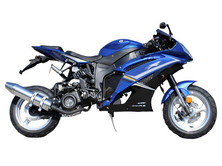 Wasp 200 Sport Motorcycle, Automatic Shifting, Hydraulic Disc Brakes, 13-inch Alloy Wheels - Image 7