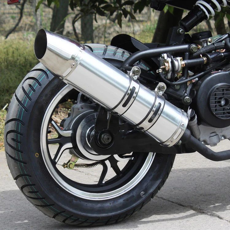 Wasp 50cc Sport Motorcycle, Automatic Shifting, Front Disc Brake, 13-inch Alloy Wheels - Image 13