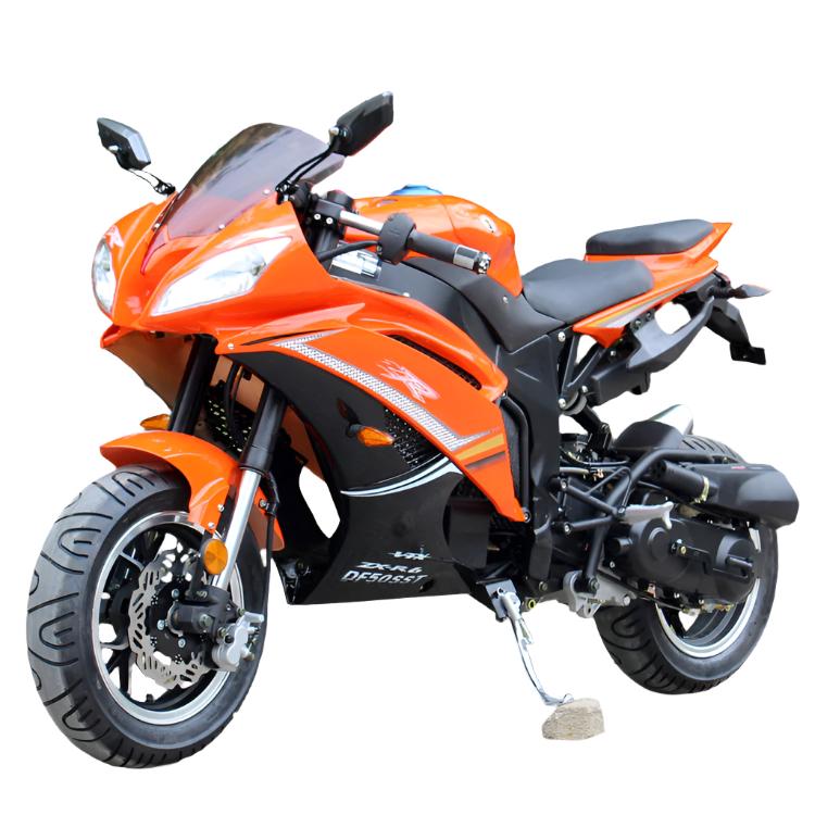 Wasp 50cc Sport Motorcycle, Automatic Shifting, Front Disc Brake, 13-inch Alloy Wheels - Image 6