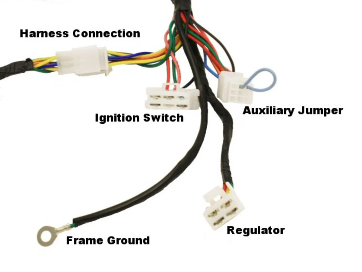 Wiring Harness for 50cc QMB139 Engine - Image 4