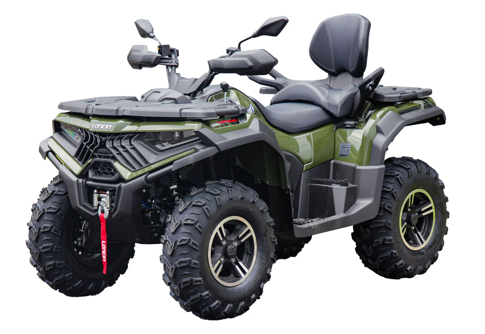 X-Wolf 700cc EFI Utility ATV, Automatic with H/L Gear, 12 inch Alloy Wheels, LCD Digital Dash