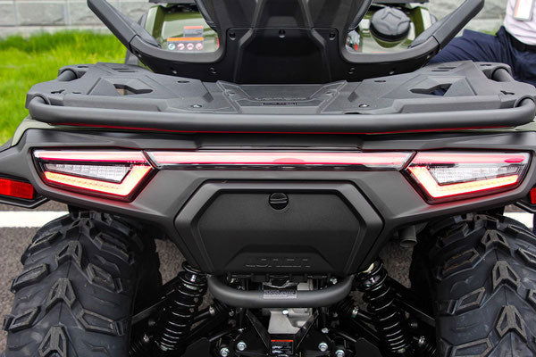 X-Wolf 700cc EFI Utility ATV, Automatic with H/L Gear, 12 inch Alloy Wheels, LCD Digital Dash - Image 3