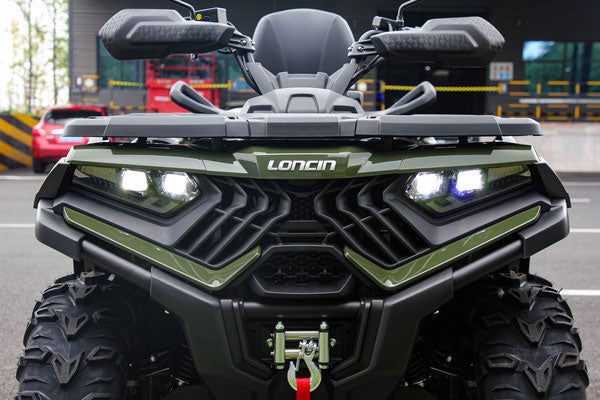 X-Wolf 700cc EFI Utility ATV, Automatic with H/L Gear, 12 inch Alloy Wheels, LCD Digital Dash - Image 4