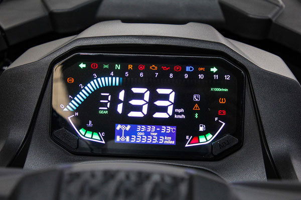 X-Wolf 700cc EFI Utility ATV, Automatic with H/L Gear, 12 inch Alloy Wheels, LCD Digital Dash - Image 5
