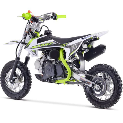 X1 110cc Kids Gas Dirt Bike, Electric Start, Automatic, 10/10 inch Wheels, 23 inch Seat Height, Ages 8 and up - Image 3