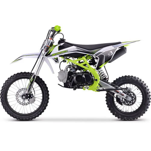 X3 Gas Dirt Bike, 125cc 4-Stroke, Electric Start, Manual 4-Speed, 17/14 inch Wheels - Image 3