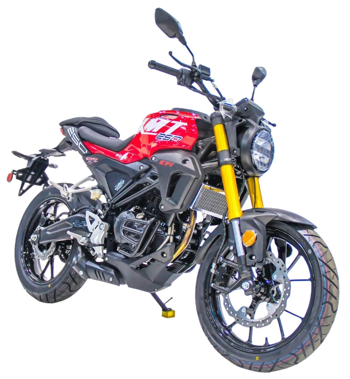 XMT 250 EFI Street Motorcycle, 6-Speed Manual - Image 3