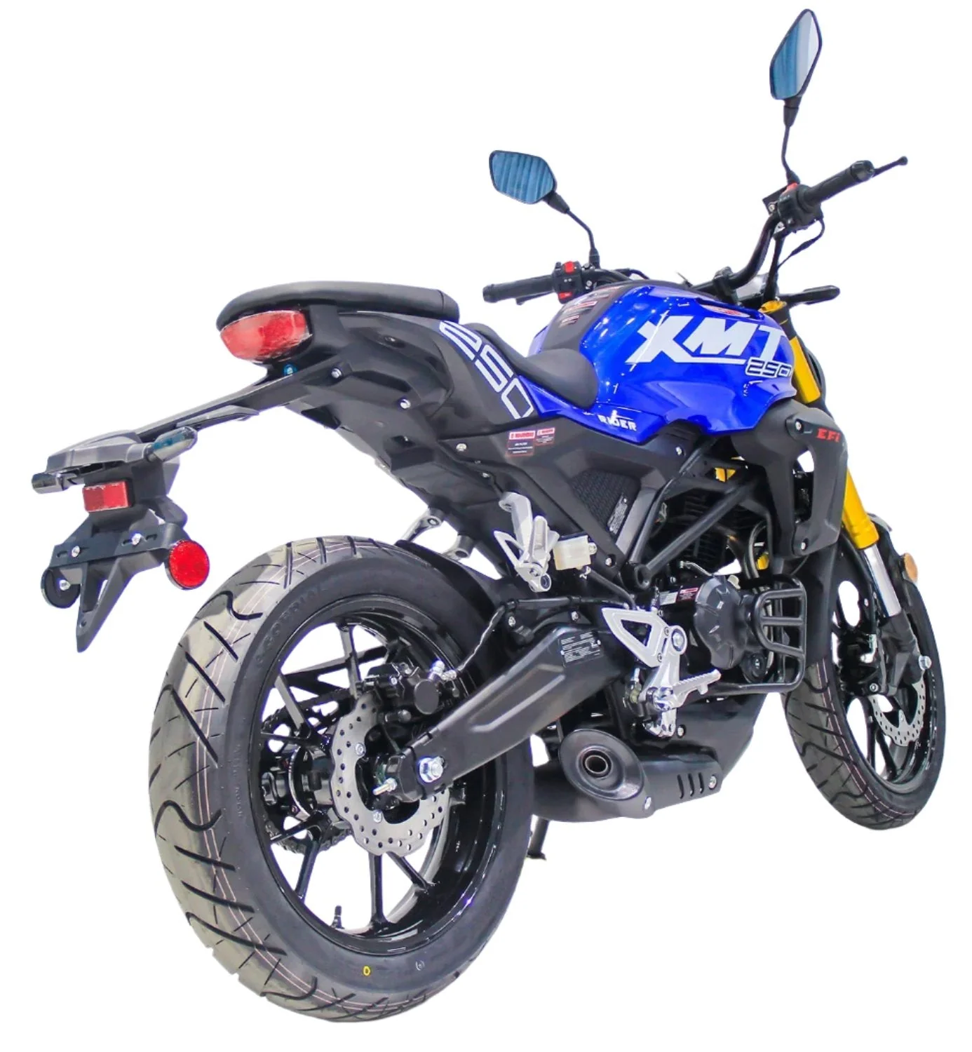 XMT 250 EFI Street Motorcycle, 6-Speed Manual - Image 6