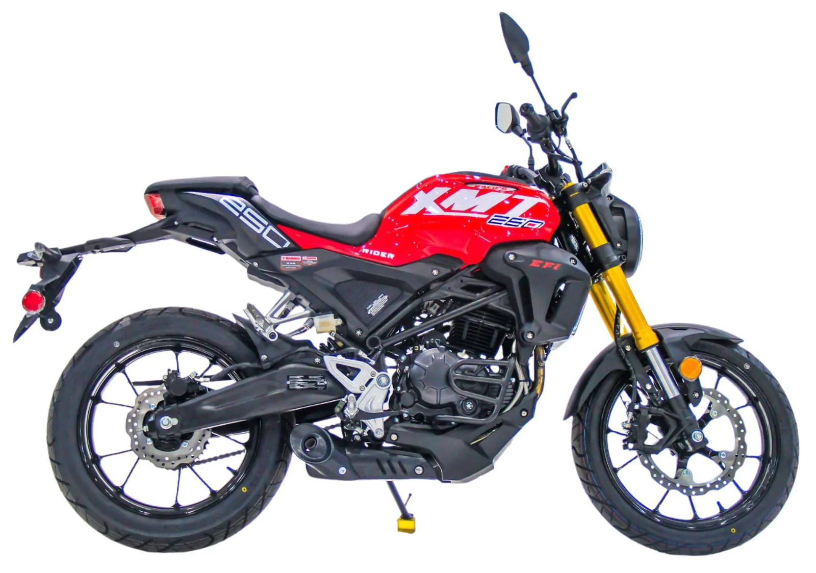 XMT 250 EFI Street Motorcycle, 6-Speed Manual - Image 8