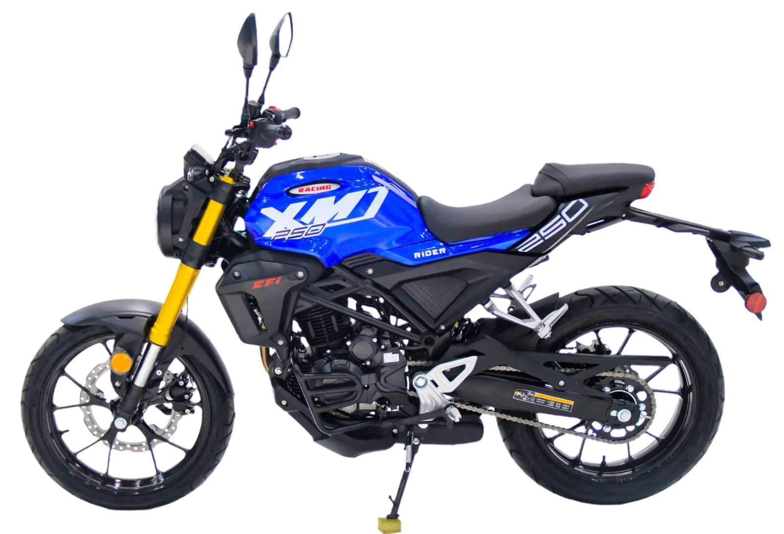 XMT 250 EFI Street Motorcycle, 6-Speed Manual - Image 9